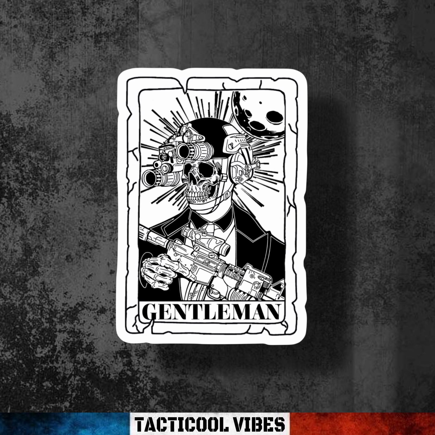 Sticker - Gentleman classique