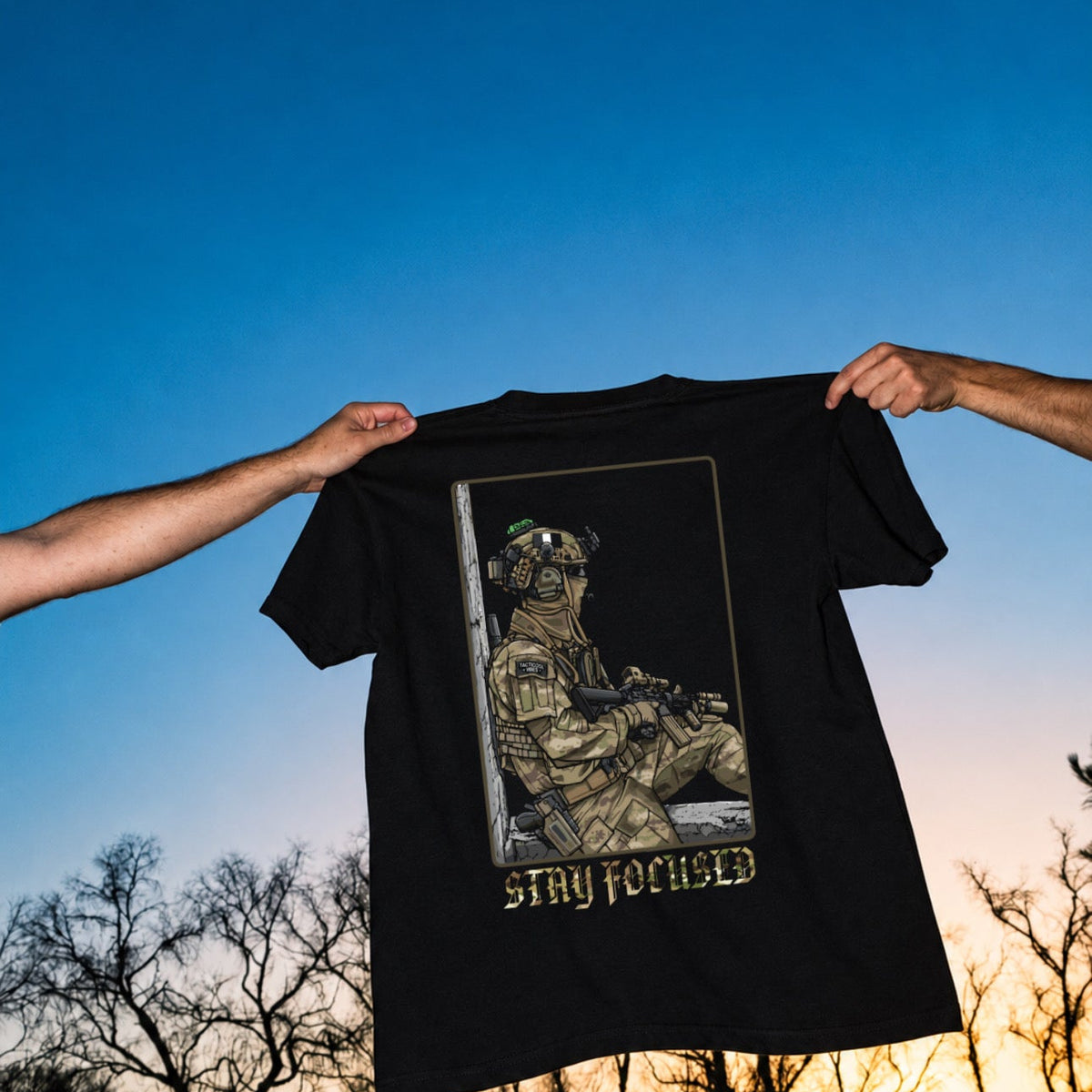 STAY FOCUSED - T-SHIRT