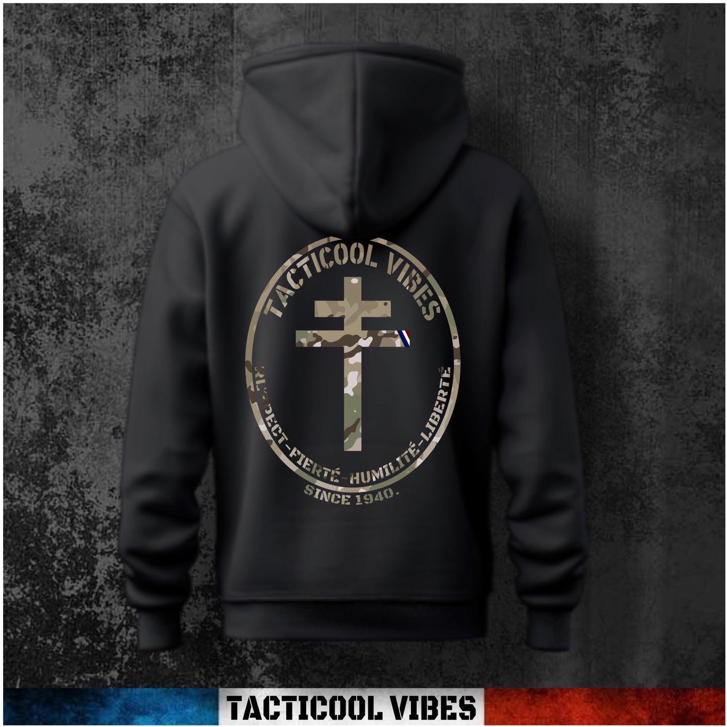 Résistance multicam - Sweat à capuche