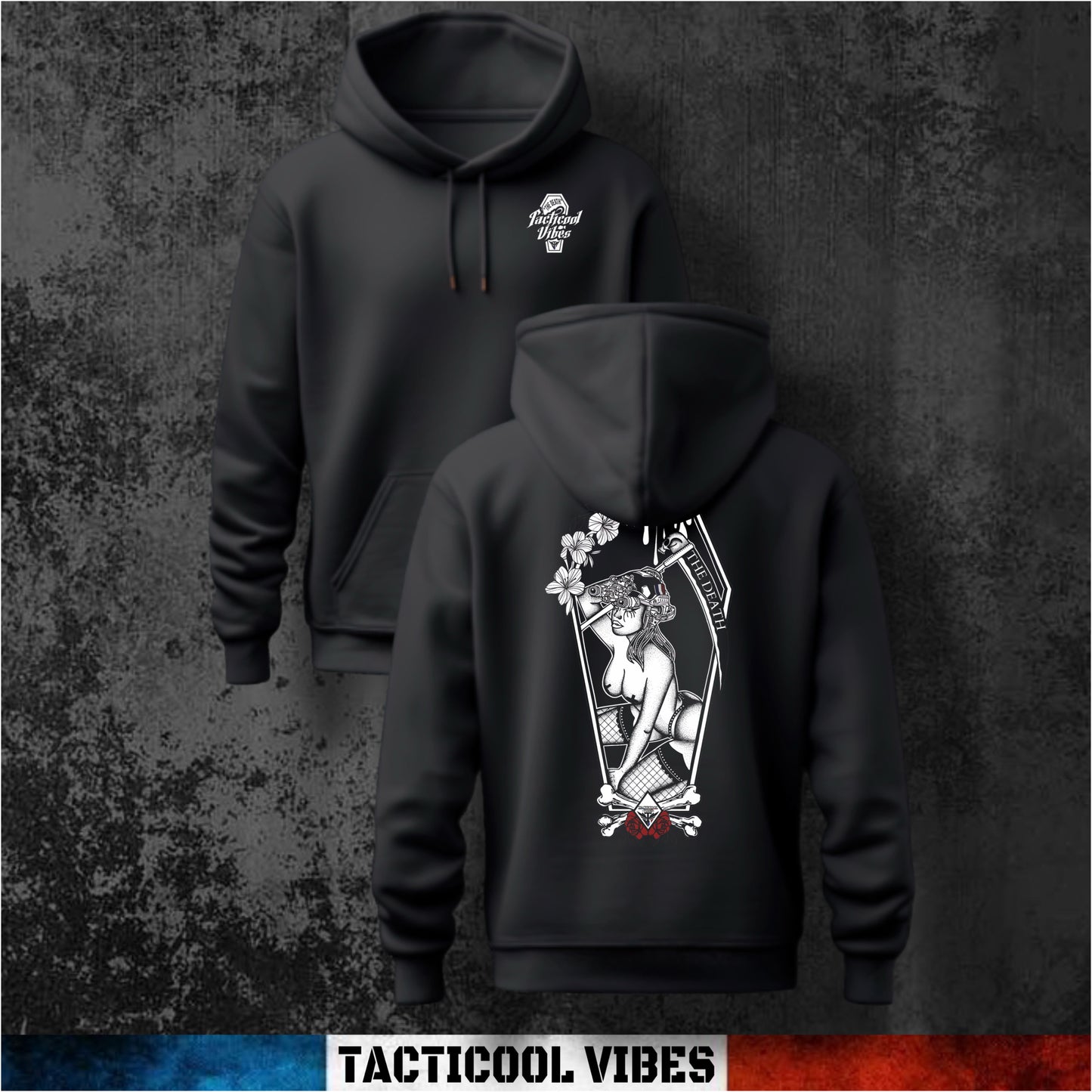 The death - Sweat Ă capuche