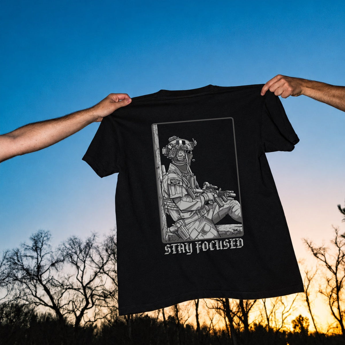STAY FOCUSED - T-SHIRT