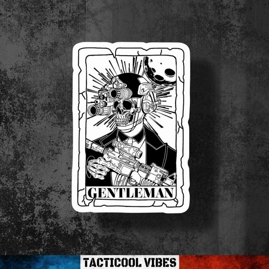 Sticker - Gentleman classique