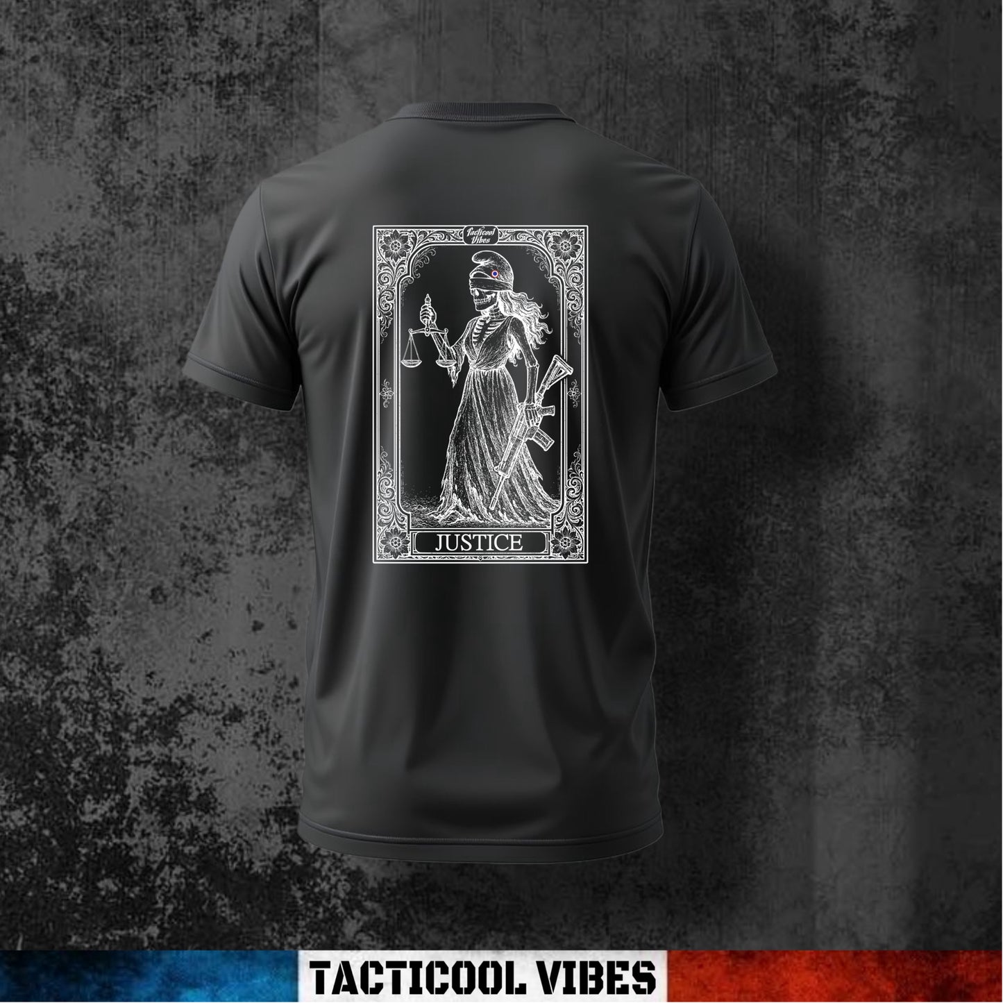 Justice SKULL - Tee shirt