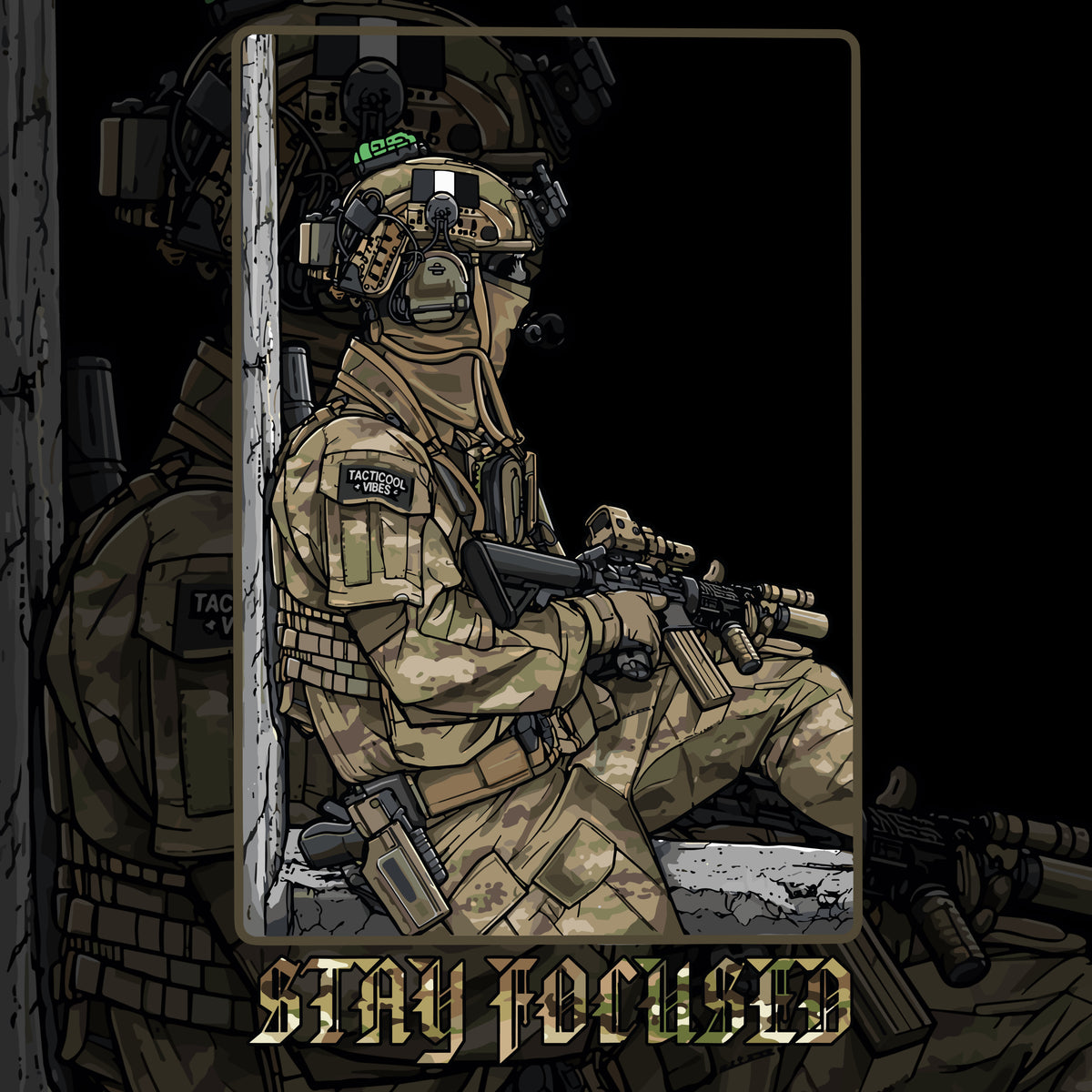 STAY FOCUSED - T-SHIRT