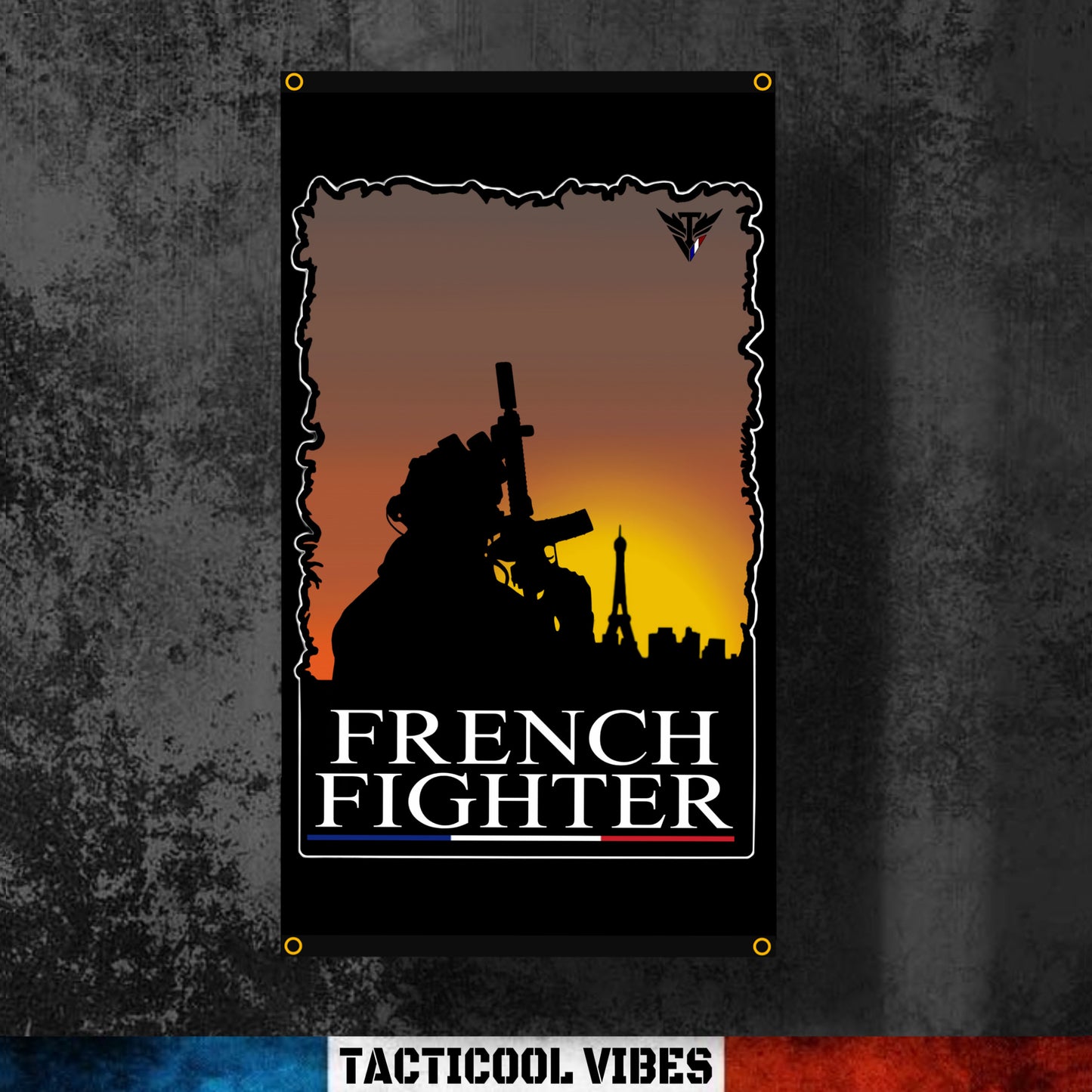 Drapeau - French Fighter