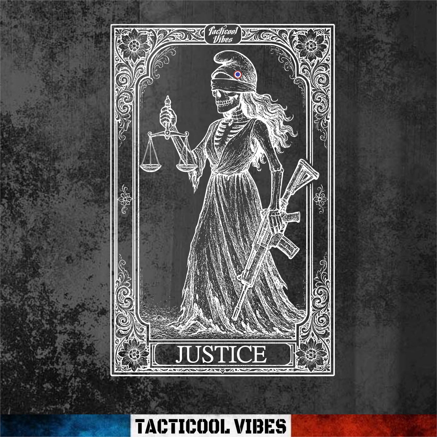 Justice SKULL - Tee shirt