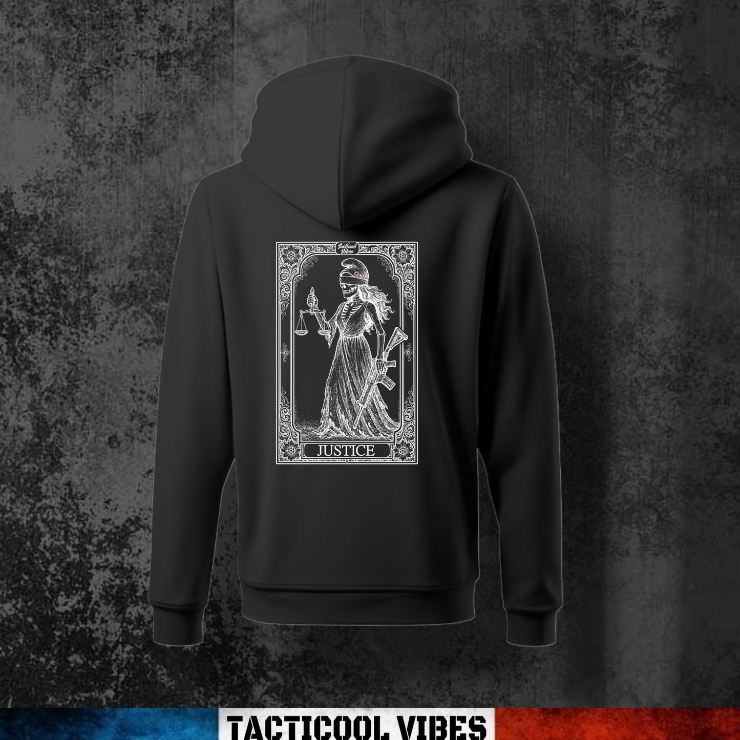 Justice SKULL - Sweat à capuche