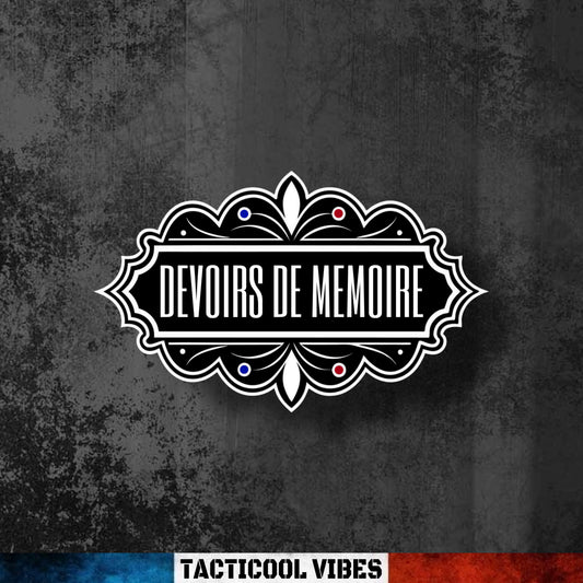 Sticker - Devoir de mémoire