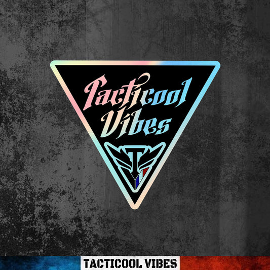 Sticker - Classique Tacticool Vibes Holographique