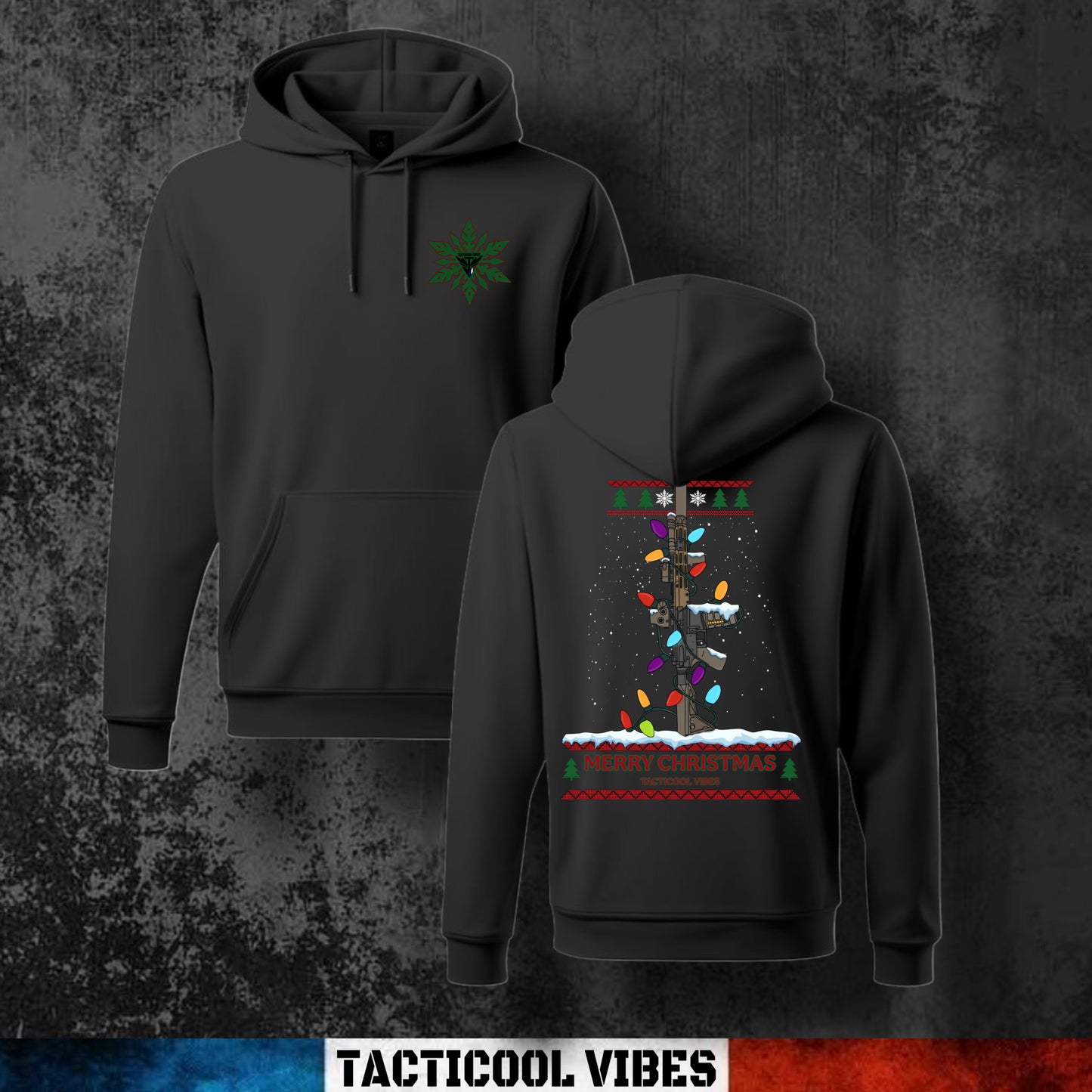 Tacticool christmas - Sweat à capuche