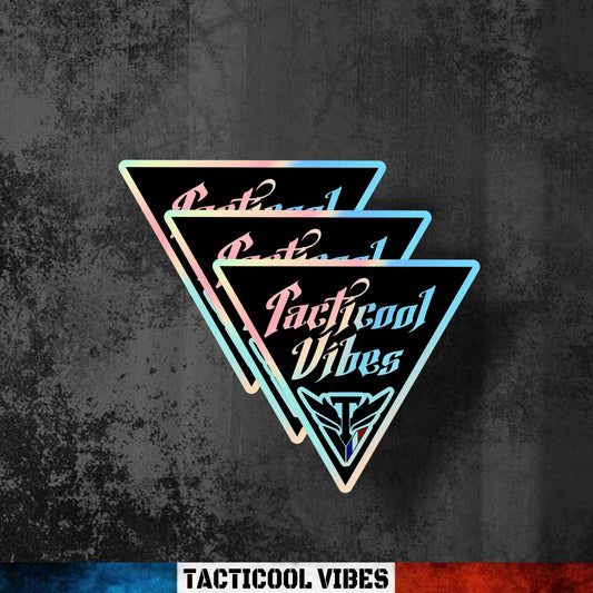 Sticker - Classique Tacticool Vibes Holographique