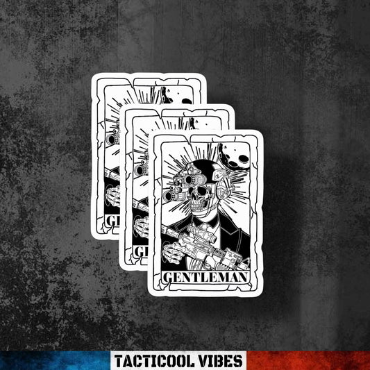 Sticker - Gentleman classique
