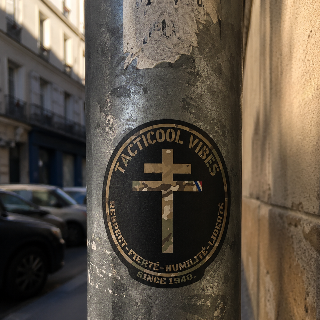 STICKERS - RESISTANCE MULTICAM