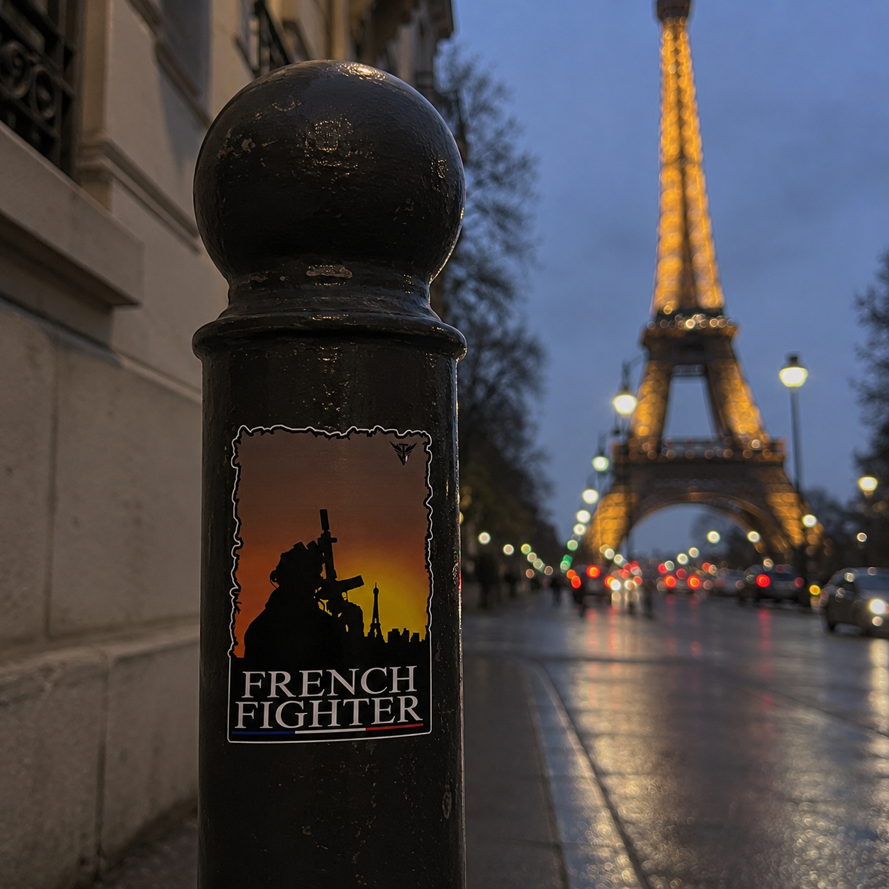 STICKERS - FRENCH FIGHTER