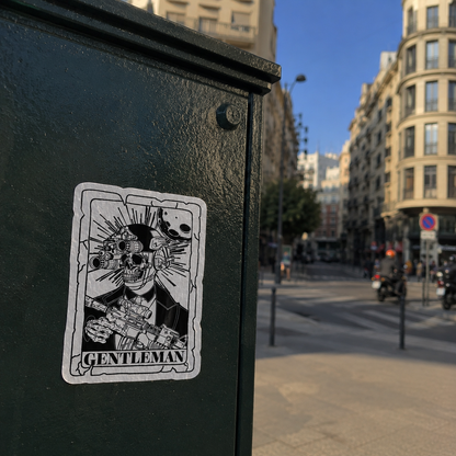 STICKERS - GENTLEMAN EDITION BLANC