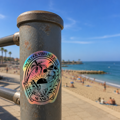 STICKERS - HOLIDAYS HOLOGRAPHIQUE