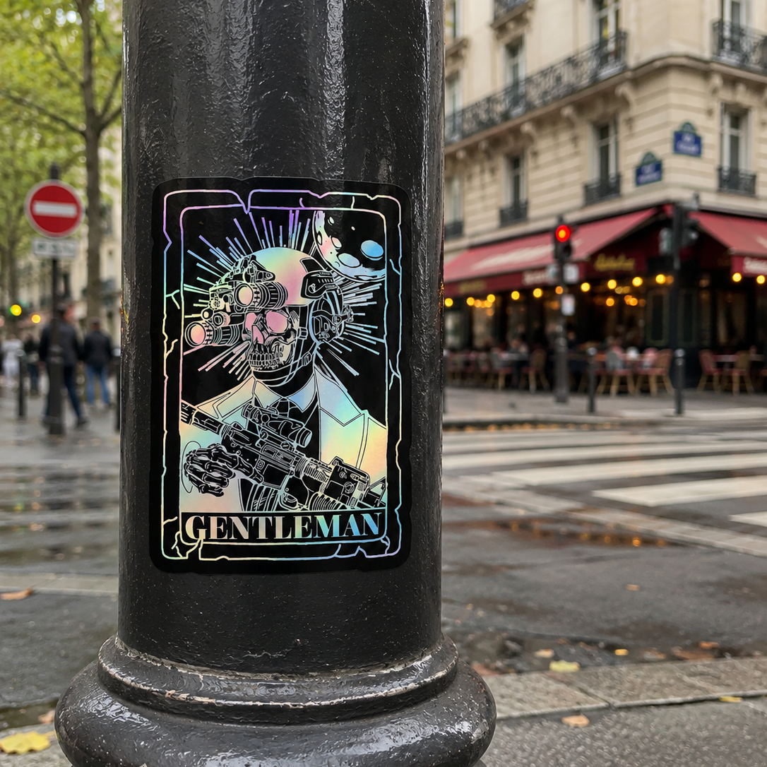 STICKERS - GENTLEMAN EDITION HOLO