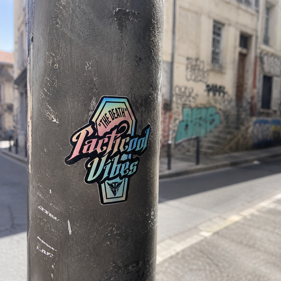 STICKERS - TACTICOOL THE DEATH