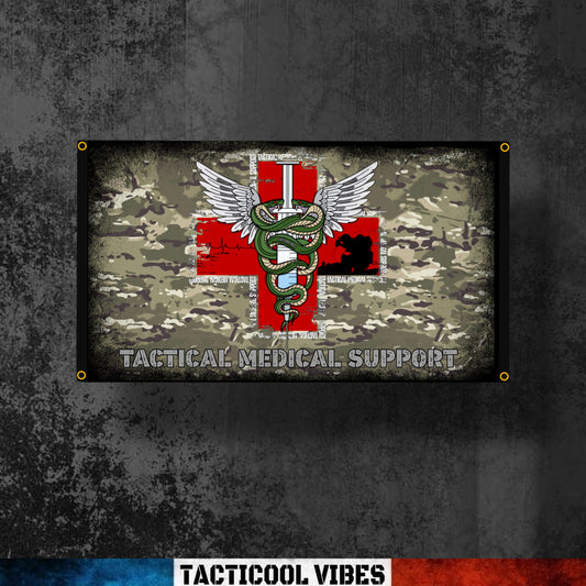 DRAPEAU - TACTICAL MEDICAL SUPPORT