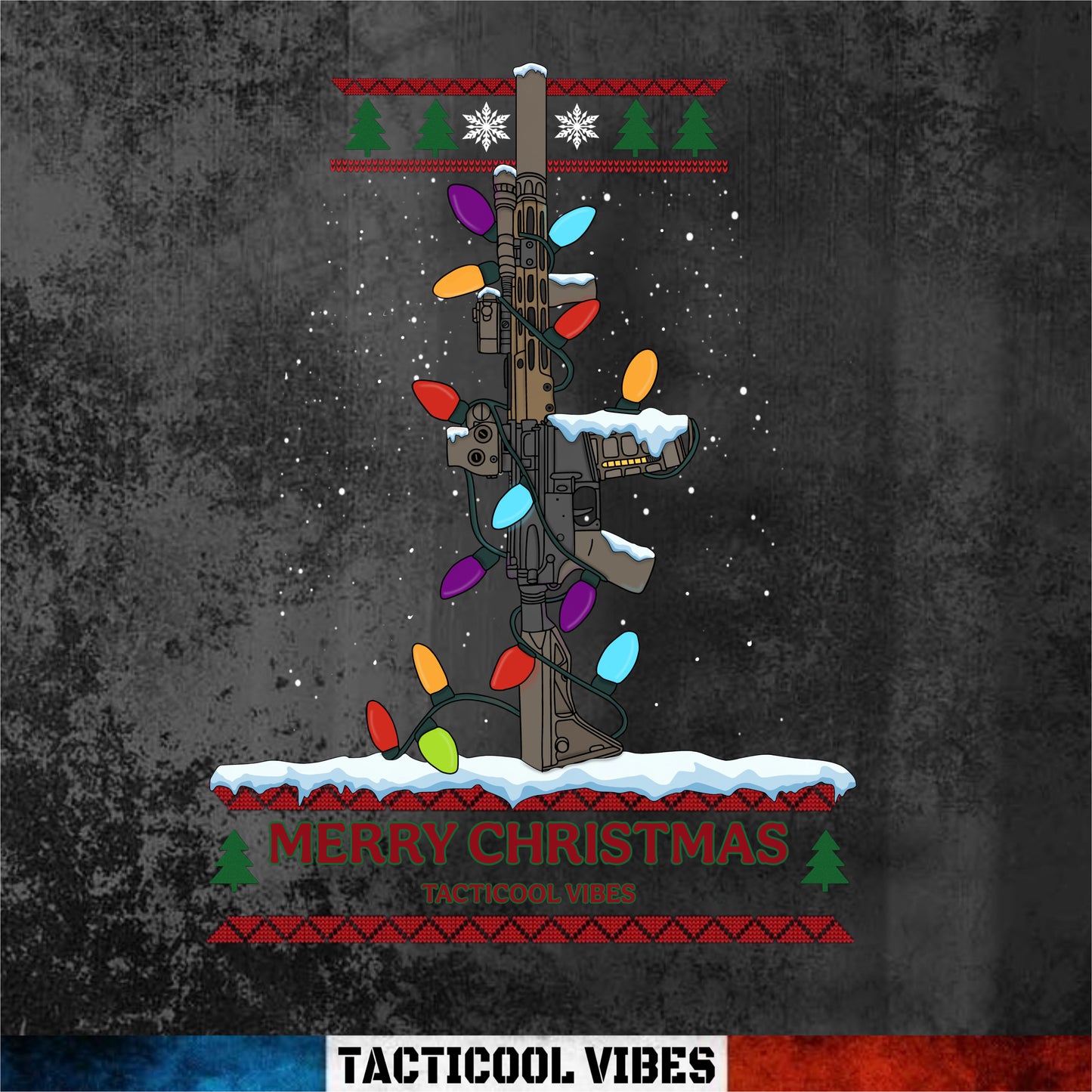 Tacticool christmas - tee shirt