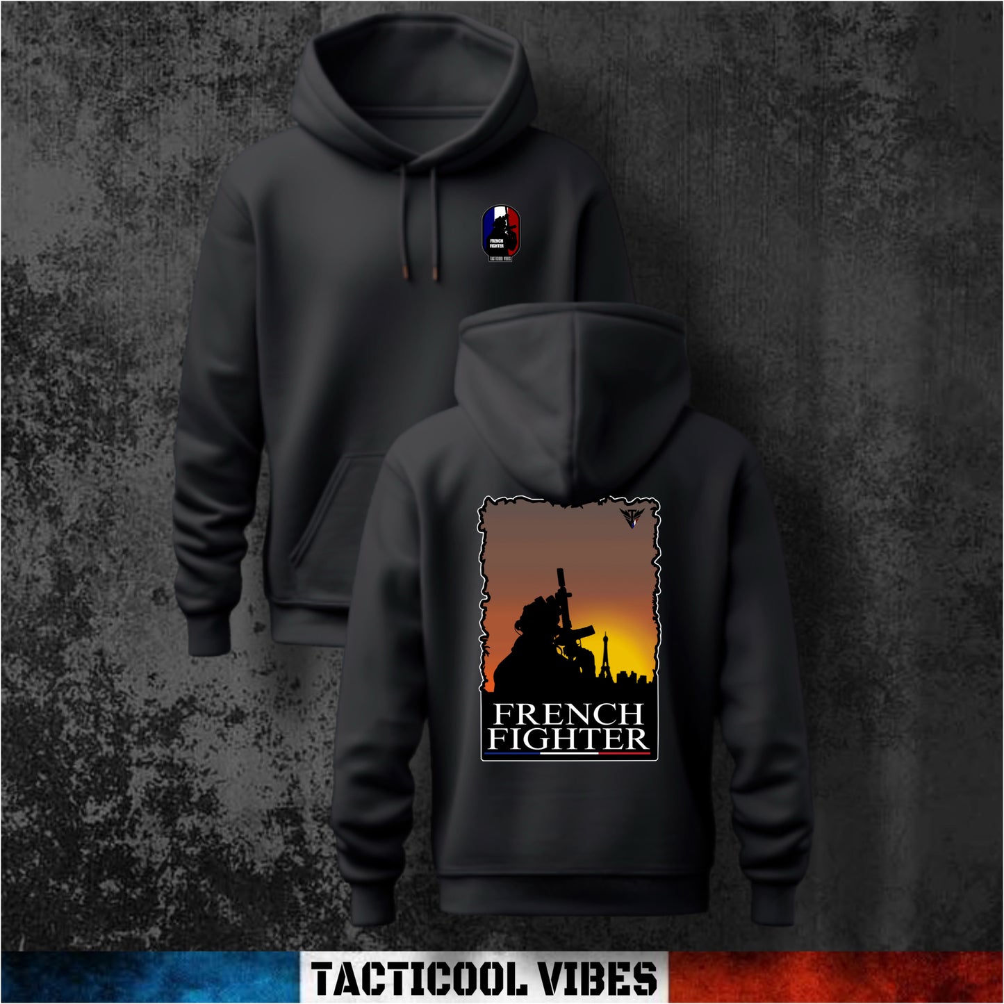 French Fighter - Sweat à capuche