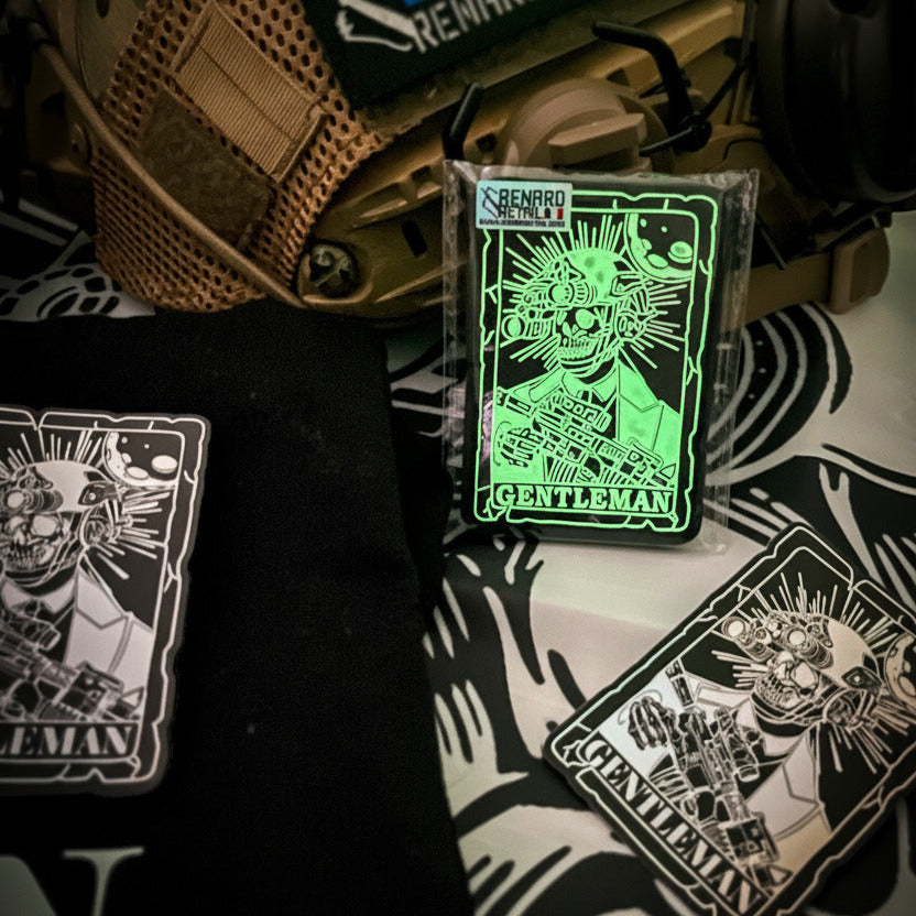 PATCH PVC - GENTLEMAN PHOSPHORESCENT