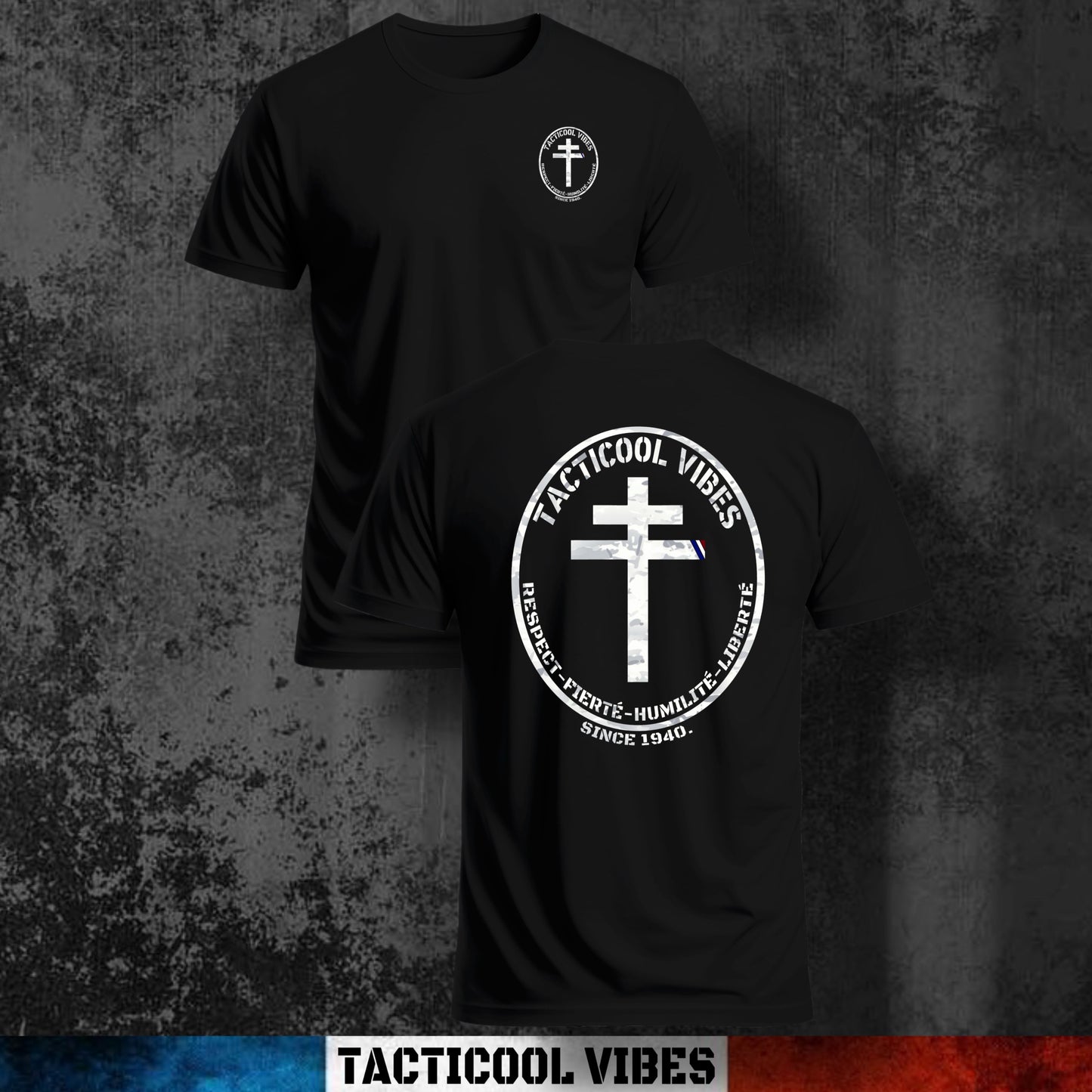 Résistance blanc - Tee shirt