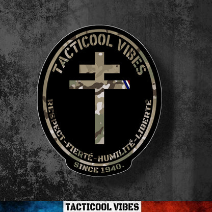 STICKERS - RESISTANCE MULTICAM