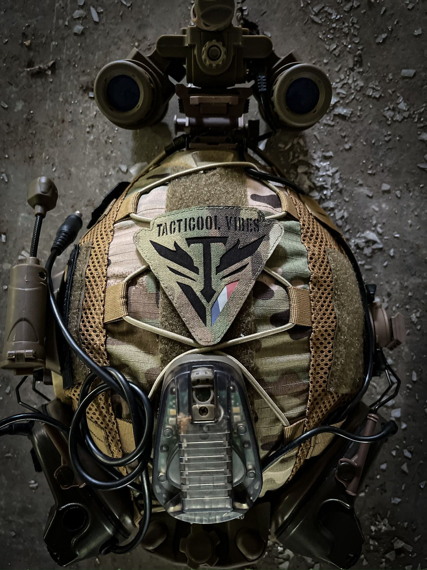 Patch - classique Tacticool Vibes lasercut / multicam